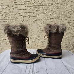 Sorel Joan Of Arctic Waterproof Snowboots Womens Size 7
