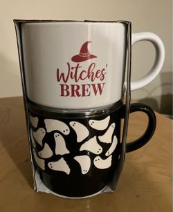 Cute Halloween Mug Set of 2•NEW