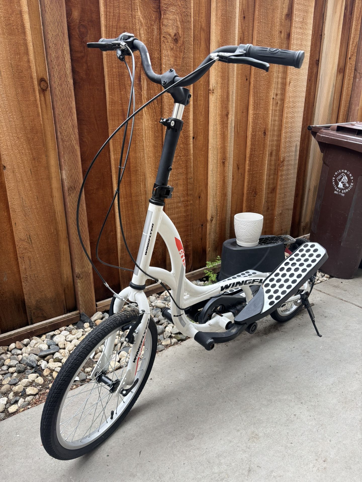 Wing flyer Elliptical Bike