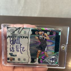 Ace Bailey Topps Chrome Rookie Card IP-20 Holo 