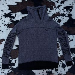 Victoria Secret Pink Cowls Neck Sweatshirt 