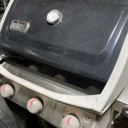 Weber Spirit GS4 II E-310 Grill Propane LP BBQ Asador For Sale Available Black And Silver