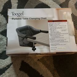 Portable Table Clamping Chair 