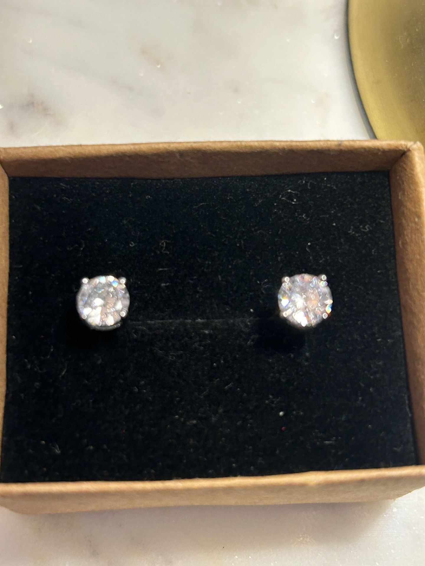 Cubic Zirconia Wedding Earrings 