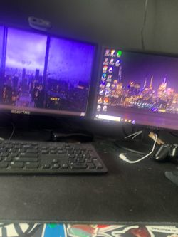 Two Sceptre Monitors 20"