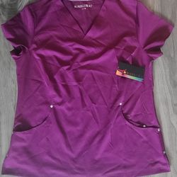 New Scrubletics Purple Top