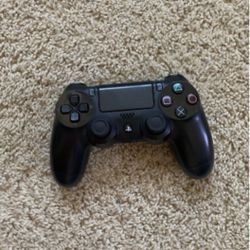 Black PS4 Controller