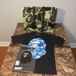 BAPE ABC CAMO HEAD TEE