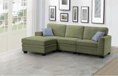 Brand new Corduroy module sectional