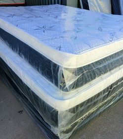 Full Size Only Mattress Europillowtop 12" High And Orthopedic
