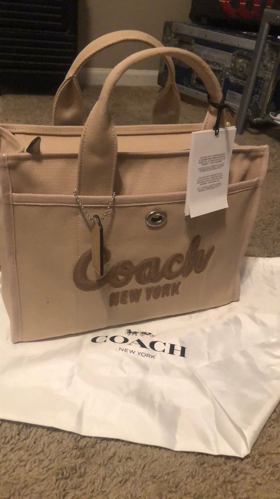 Coach Purse (cargo Tote)