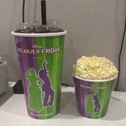 Freakier Friday Popcorn Bucket and Cup