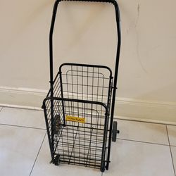 Small folding shopping cart