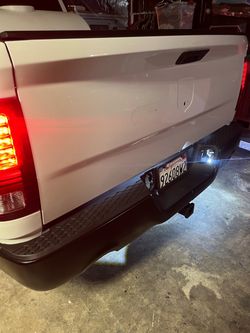 09-18 dodge ram rear bumper