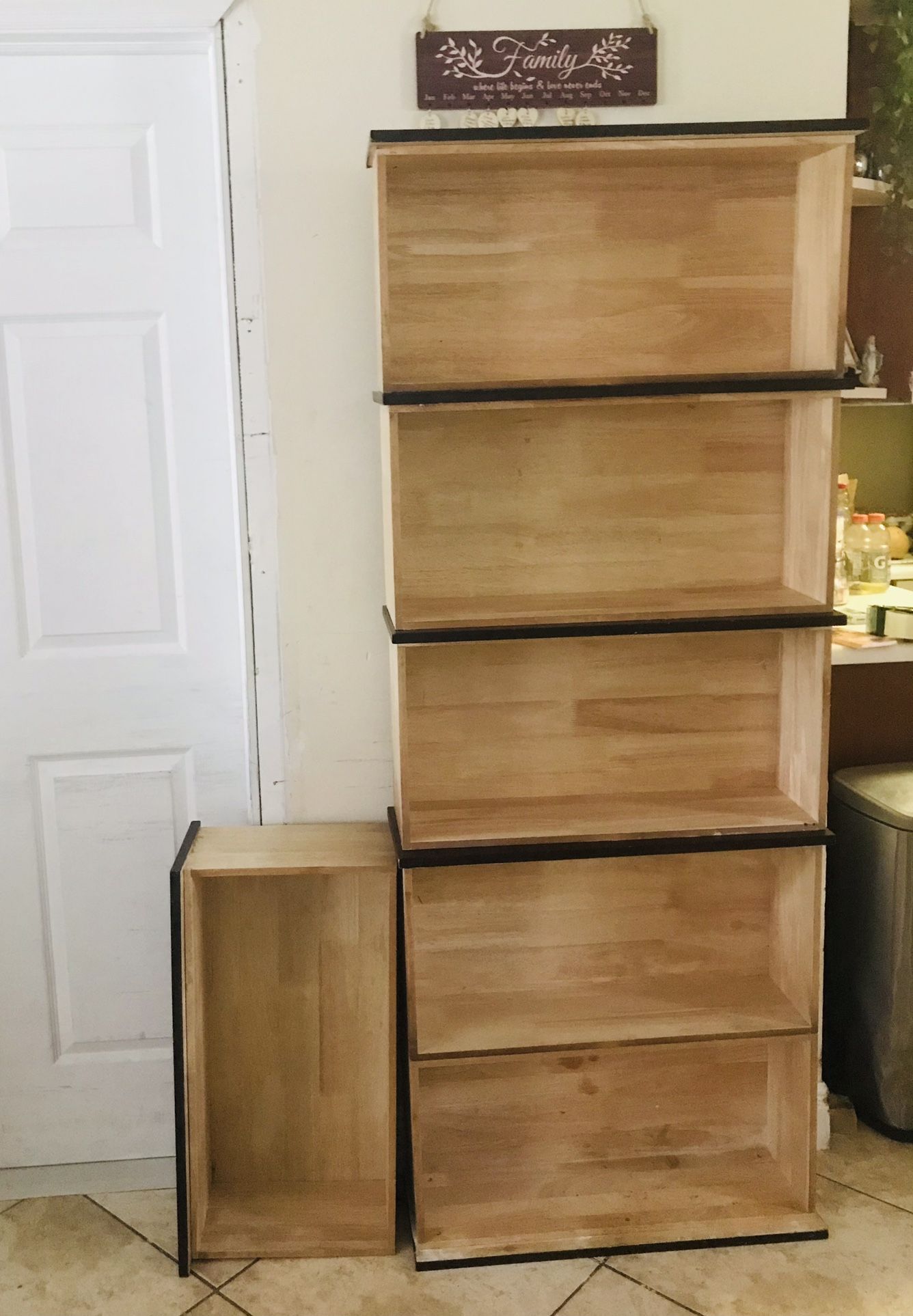 Wood Shelving 