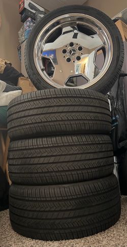 Mercedes-Benz Chrome Wheels Set of 4