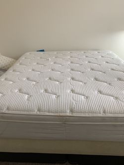 King pillow top mattress