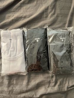Haus premium fitted tanks 3 pack new Large