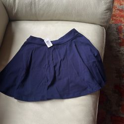 New Girls Navy Skirt - Size XS 5/6