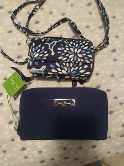 Vera Bradley wallet and small purse