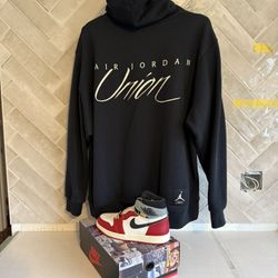 Union La X Jordan 1 Shoes And Hoodie Combo