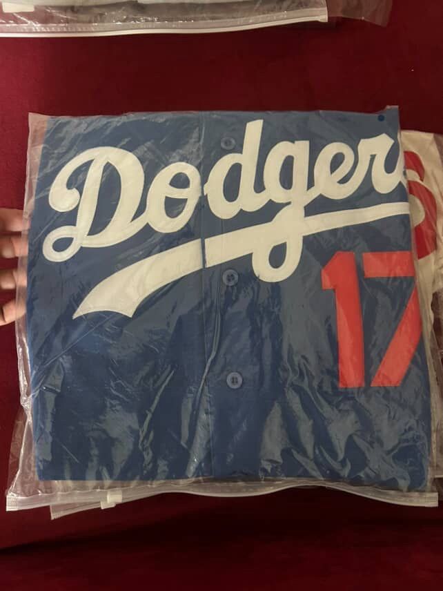 Dodgers Blue Baseball Jersey