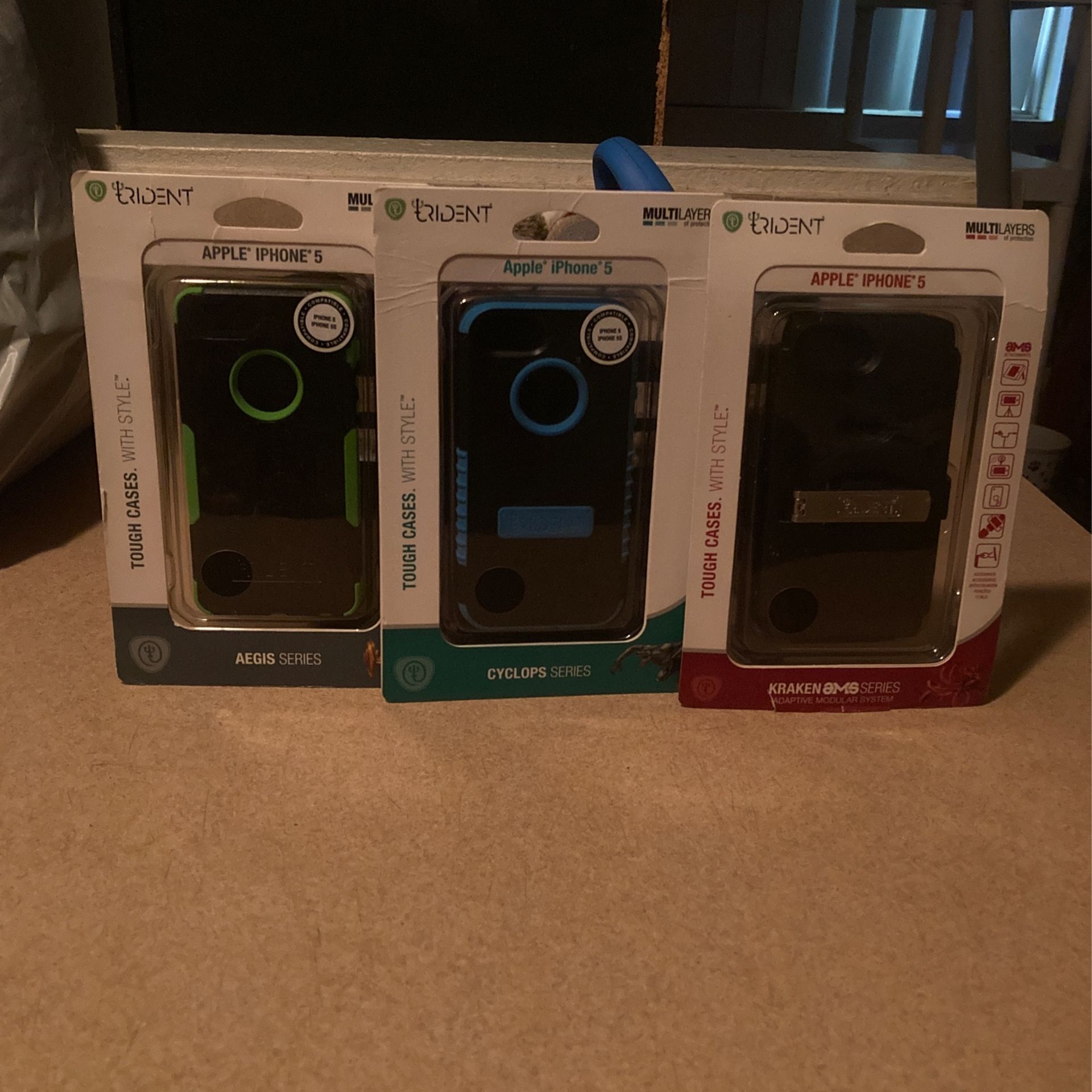 Trident /Unopened New In Package Iphone 5 Cover Cases