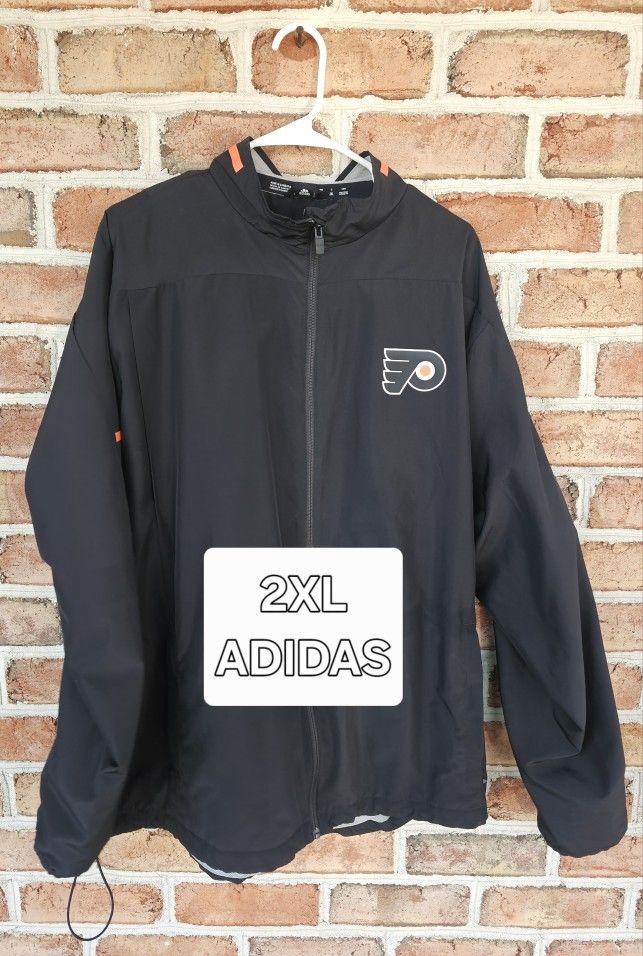 PHILADELPHIA FLYERS 2XL LIGHTWEIGHT PULLOVER SHIRT