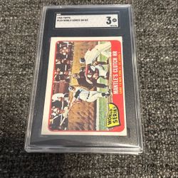 1965 Topps #134 Mickey Mantle 