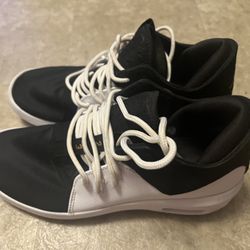 Black And White Low Top Jordan First Class Size 6.5 