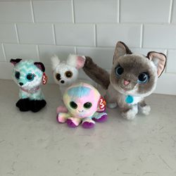 Four Cute Toys