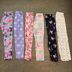 Girl’s leggings lot #2, size 7 (130)