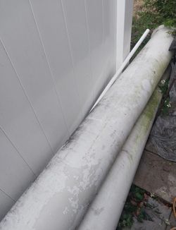 Fiberglass Pipes 12” Wide 8’ Long