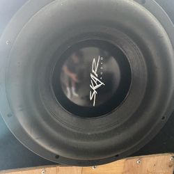 12" 3,000 Watt Max Power Car Subwoofer