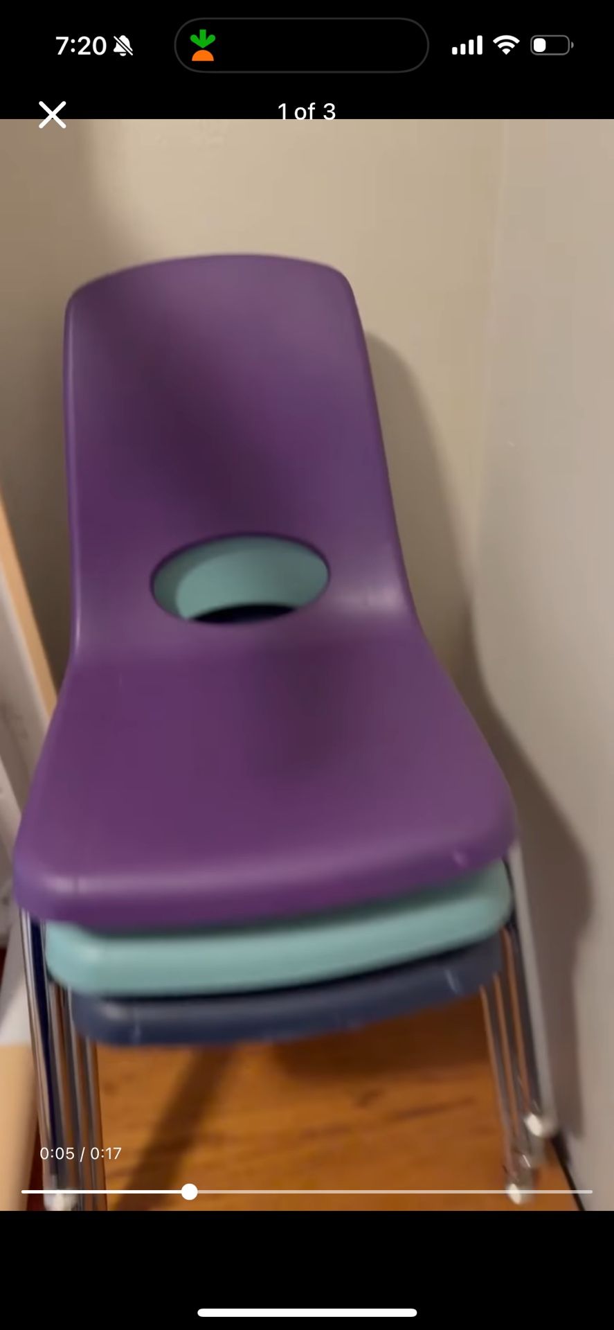4 Kid Chairs
