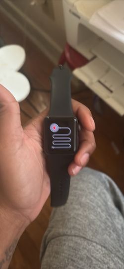 Apple Watch Series 3 (GPS) 38mm Space Gray Aluminum Case with Black Sport Band