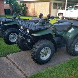 2 Kawasaki 300 4x4 2001  