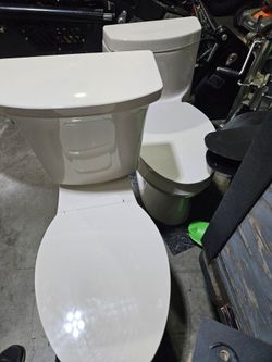 2 new toilets