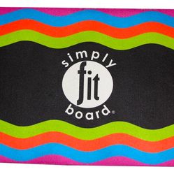 Simply Fit Workout Mat Custom Fit for Simply Fit Exercise mat + Bonus Workout CD  Board 25.5in x 18" New