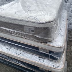 😴Mattress🥱 ✨Pillow top  ✨12” inches tall 💥Queen $199 💥Full $180 💥Twin $150 💥King $330 💥Cal king $330  💥Delivery available🚛 