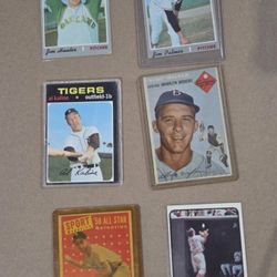 Topps MLB Card Lot All Star Selection Of CLASSIC Players 6 Cards Hunter Palmer Kaline