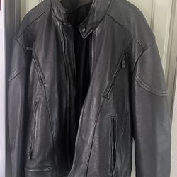 Motorcycle Leather Jacket 