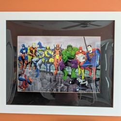 Framed Artwork - Marvel Superheroes 