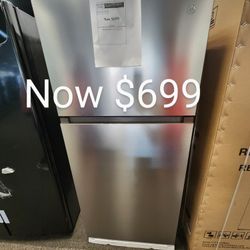 Freezer Refrigerator w/LED Lights  