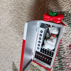 COKE Skating Bear in Coke Machine Ornament - $10 (Boise)