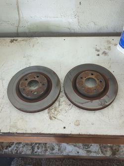 2008 Honda Ridgeline rotors