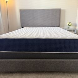 Queen size Bed And Mattress