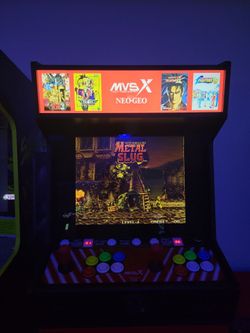 🔥 SNK Neo Geo MVSX Arcade Cabinet with Riser – Full Arcade Experience! 🕹️