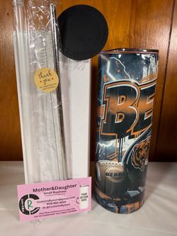 Bears FootBall 20 oz Tumbler
