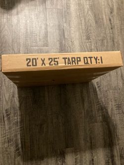 20' x 25' Tarp – New in Box